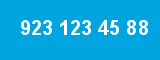 923 123 45 88